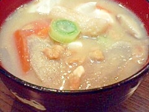 山形の郷土料理＊本格的な納豆汁